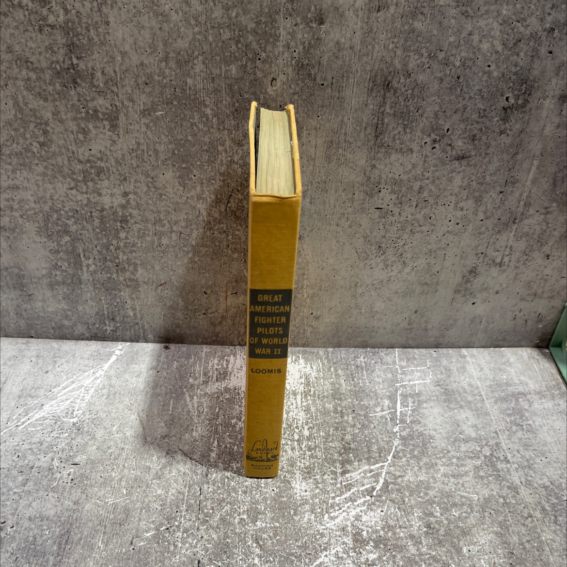 great american fighter pilots of world war ii book, by robert d. loomis, 1961 Hardcover image 4