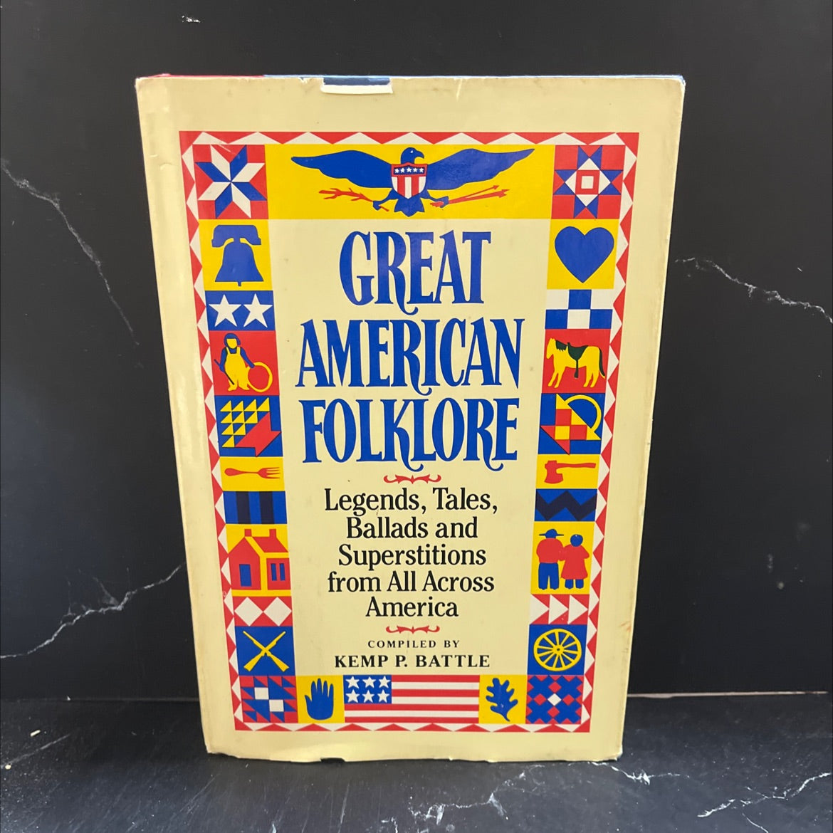 great american folklore legends, tales, ballads, and superstitions from all across america book, by kemp p. battle, image 1