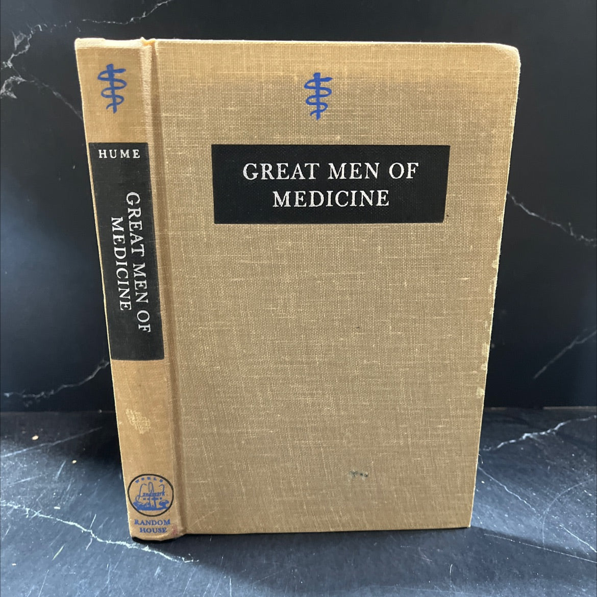 great men of medicine book, by ruth fox hume, 1961 Hardcover image 1