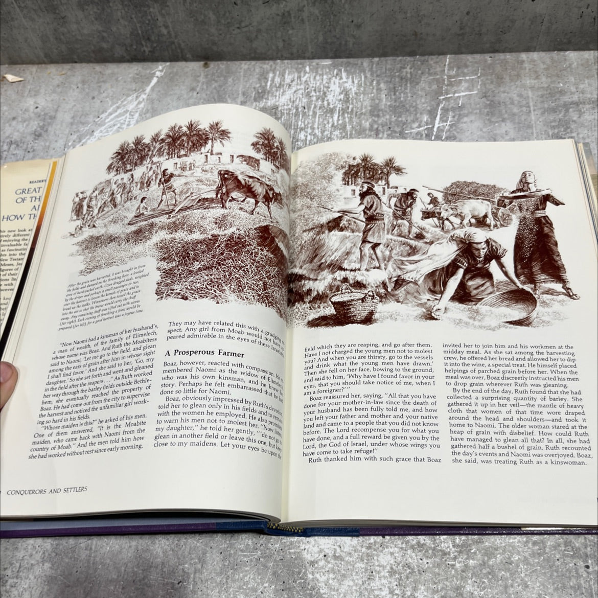great people of the bible and how they lived book, by unknown, 1974 Hardcover image 4