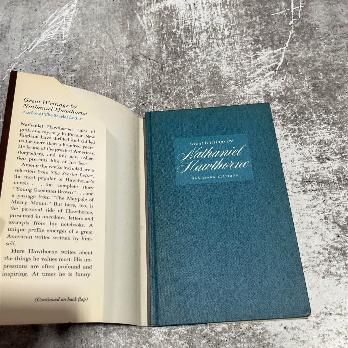 great writings by nathaniel hawthorne book, by nathaniel hawthorne, 1971 Hardcover image 4