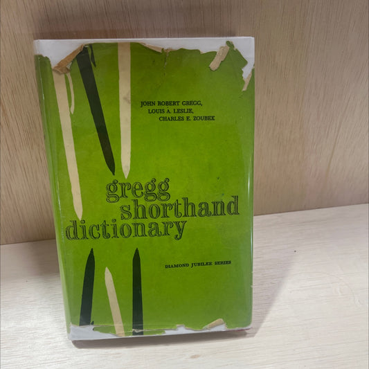 gregg shorthand dictionary, diamond jubilee series book, by john robert gregg, louis a. leslie, charles e. zoubek, 1970 image 1