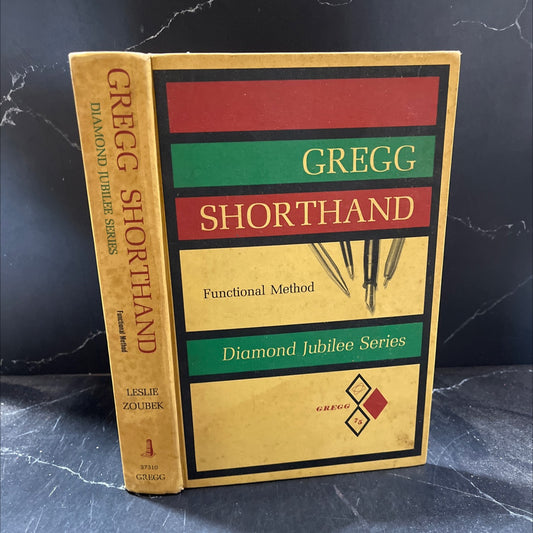 gregg shorthand functional method book, by louis a. leslie, charles e. zoubek, 1963 Hardcover image 1