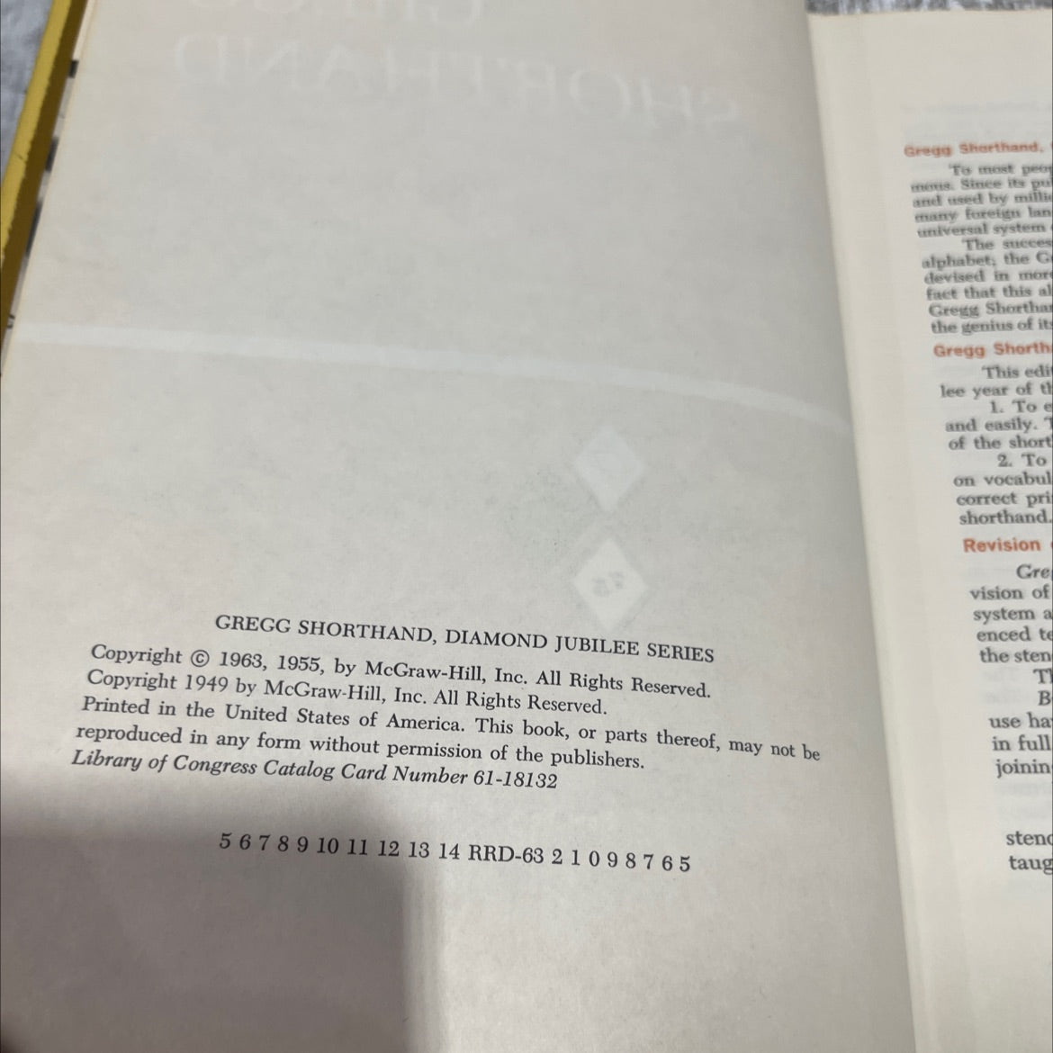 gregg shorthand book, by john robert gregg, louis a. leslie, charles e. zoubek, 1963 Hardcover image 3