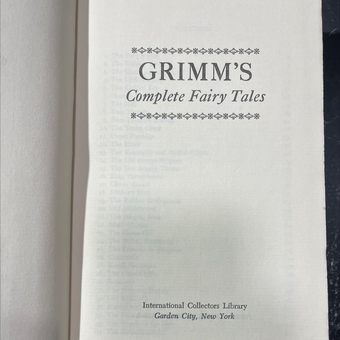 grimm's complete fairy tales book, by unknown, 1970 Hardcover image 2