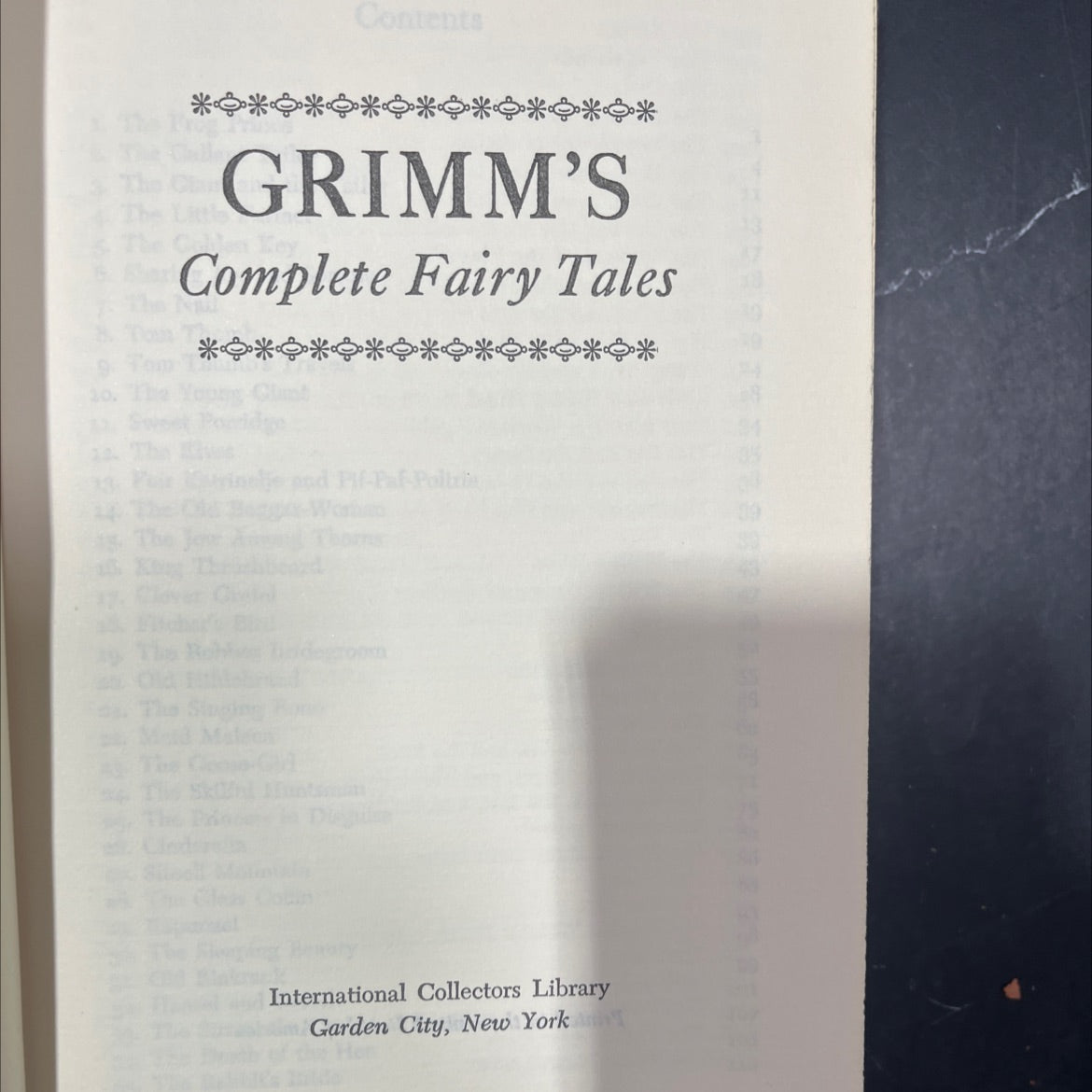 grimm's complete fairy tales book, by unknown, 1970 Hardcover image 2