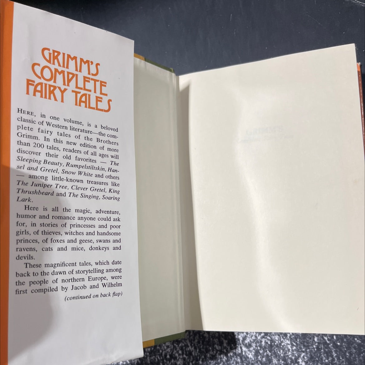 grimm's complete fairy tales book, by unknown, 1970 Hardcover image 4
