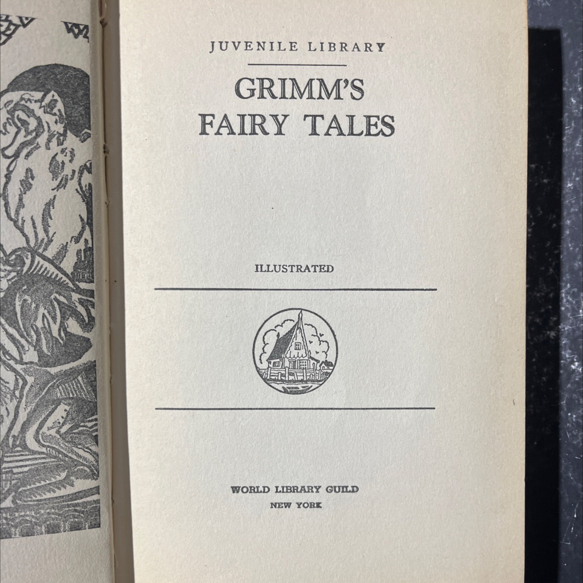 grimm's fairy tales illustrated book, by unknown, 1970 Hardcover image 2