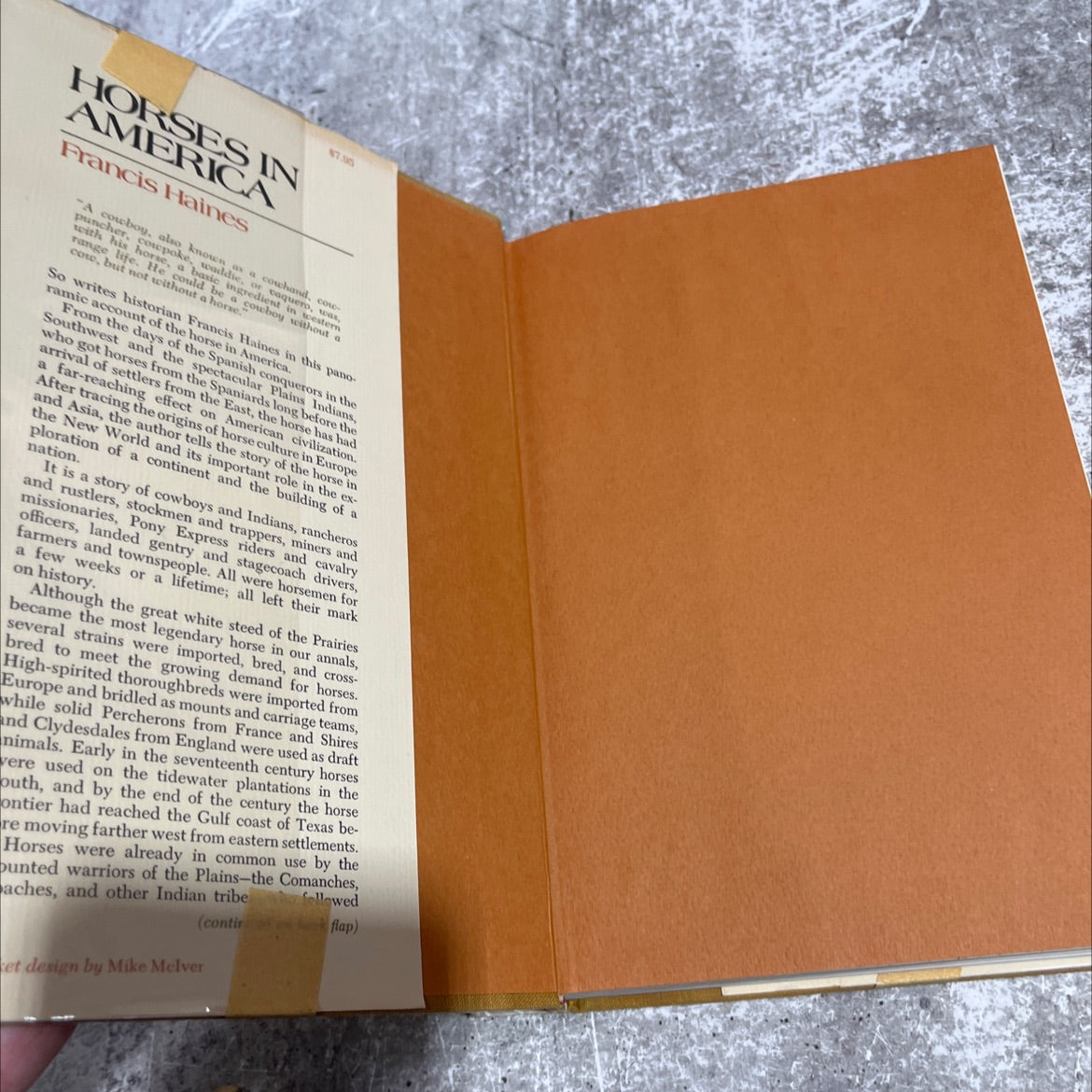 guarding horses in america book, by Francis Haines, 1971 Hardcover image 4