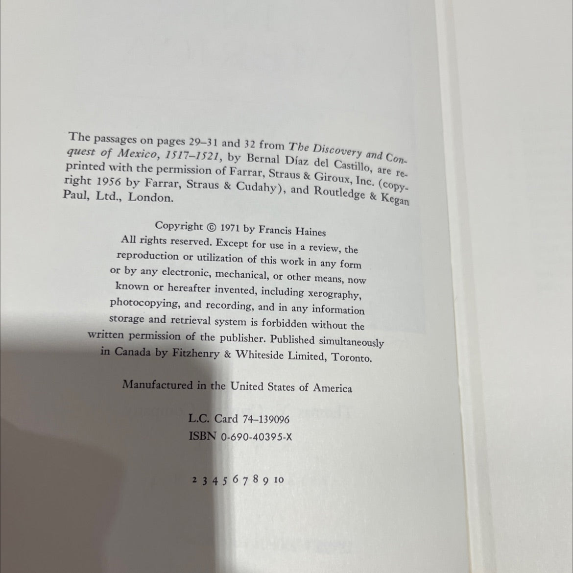 guarding horses in america book, by Francis Haines, 1971 Hardcover image 3