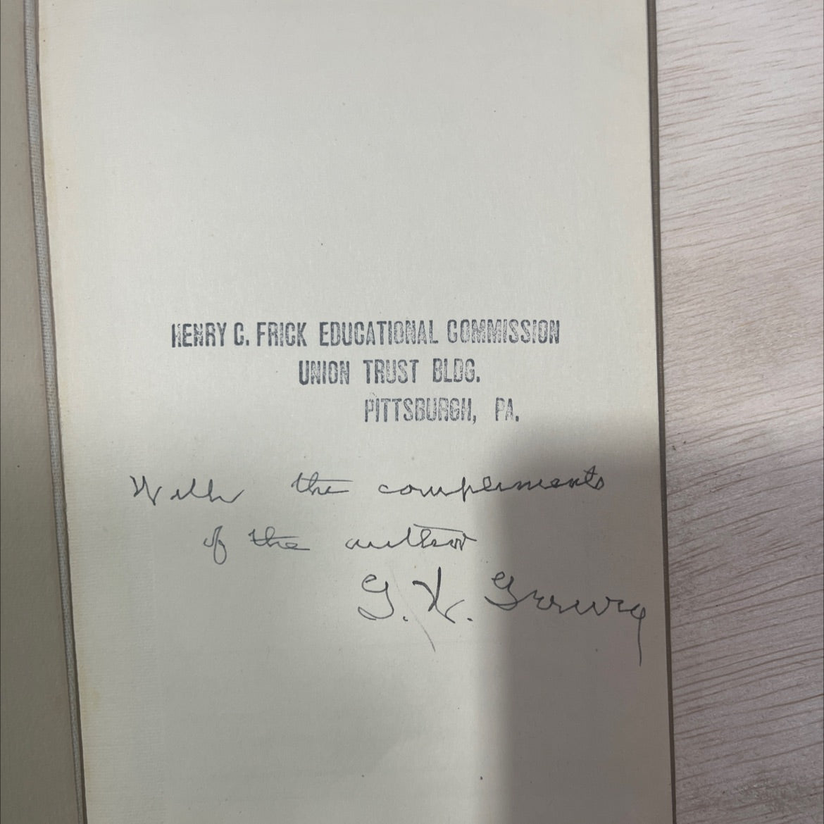 SIGNED guideposts to character perseverance an element in the character of the good american book, by george w. gerwig, image 4
