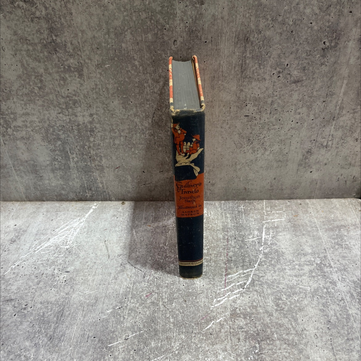 gulliver's travels book, by Jonathan Swift, 1947 Hardcover image 4