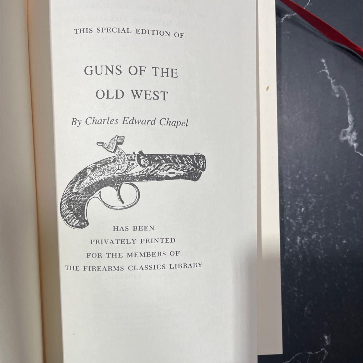 guns of the old west book, by charles edward chapel, 1995 Leather image 2