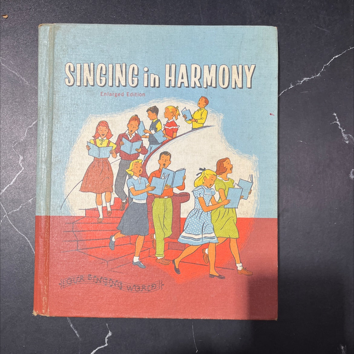 gur singing world singing in harmony enlarged edition book, by Lilla Belle Pitts, Mabelle Glenn, Lorain E. Watters, image 1