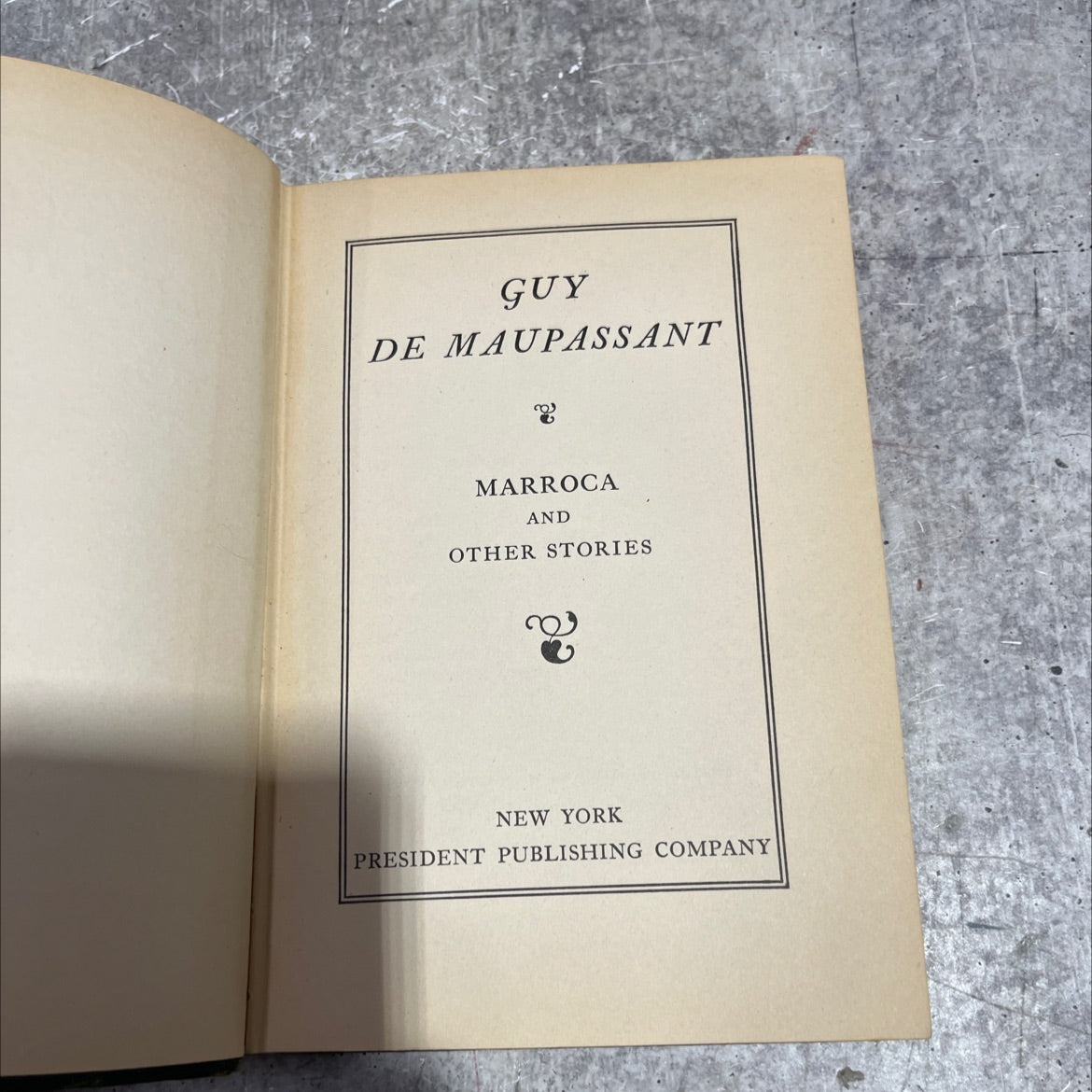 guy de maupassant marroca and other stories book, by guy de maupassant, 1903 Hardcover image 2