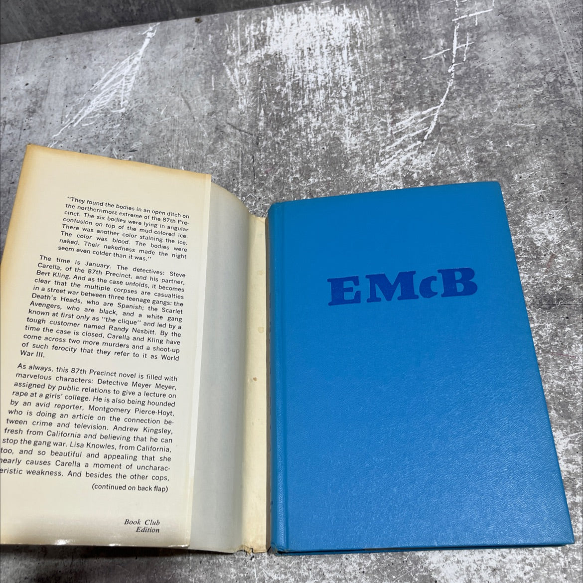hail to the chief an 87th precinct mystery book, by Ed McBain, 1973 Hardcover image 4