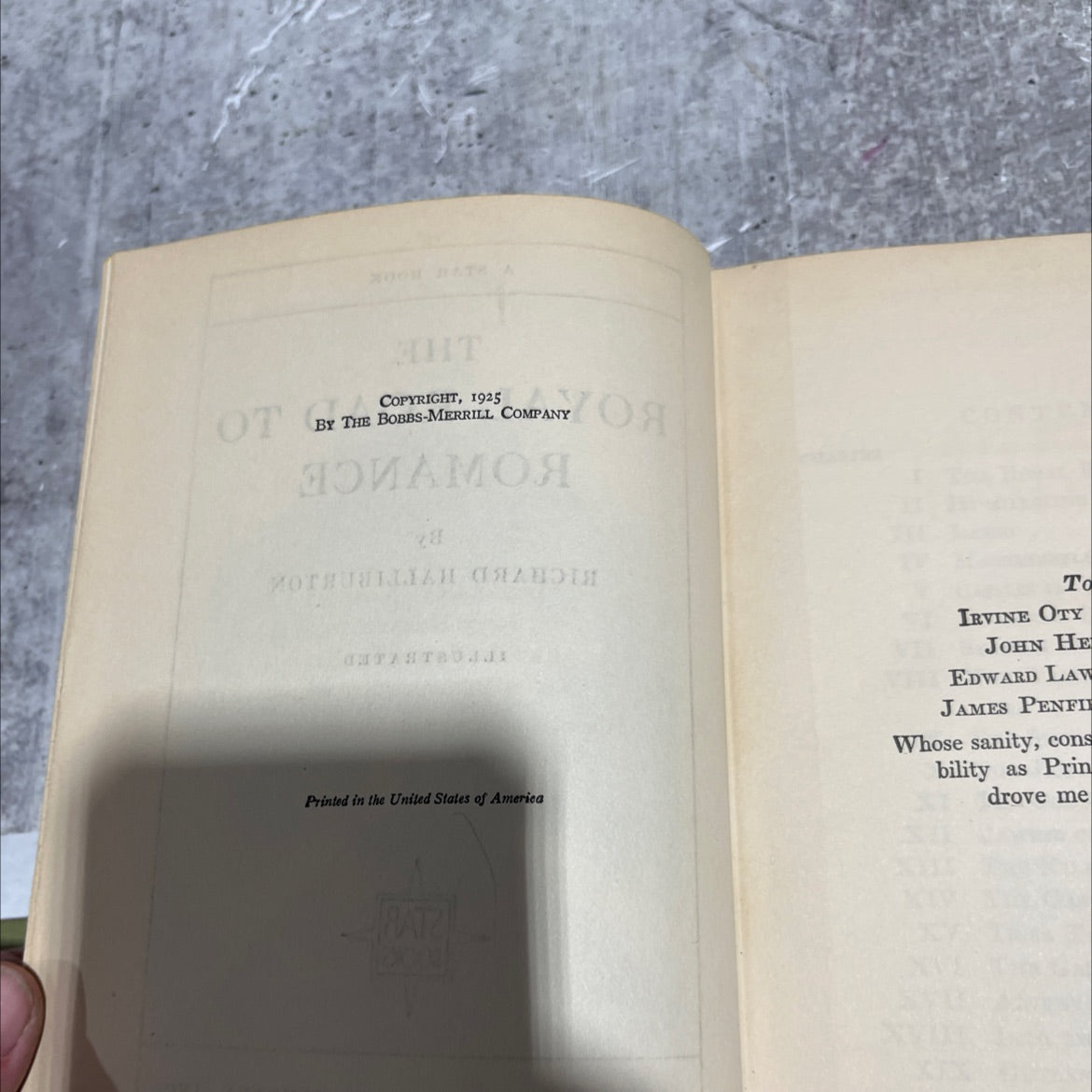 halliburton before the taj mahal book, by richard halliburton, 1925 Hardcover image 3