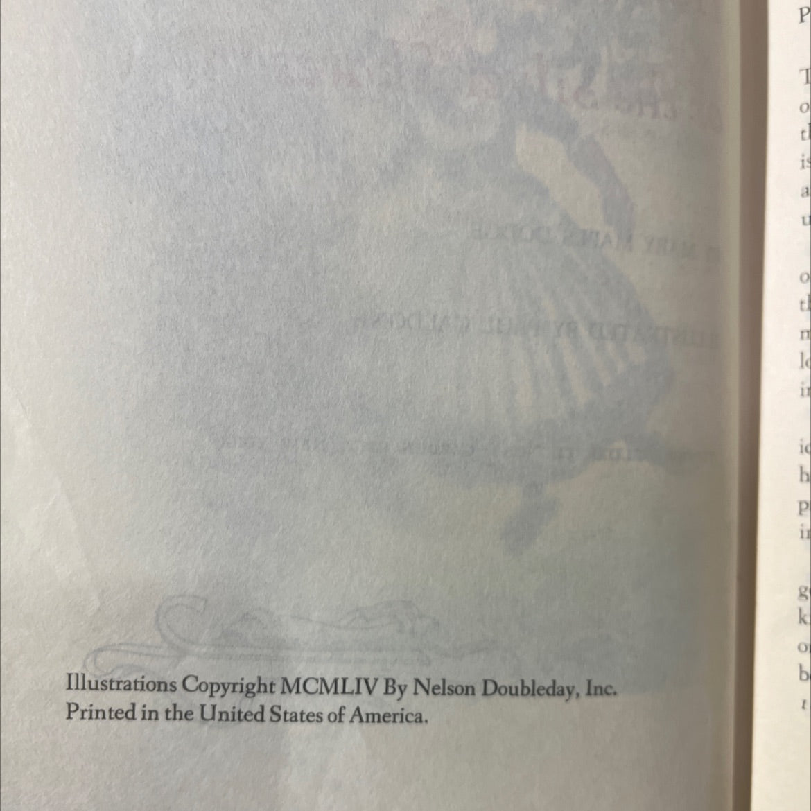hans brinker or the silver skates book, by mary mapes dodge, 1954 Hardcover image 3