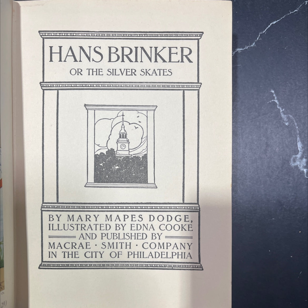 hans brinker or the silver skates book, by mary mapes dodge, 1970 Hardcover image 2