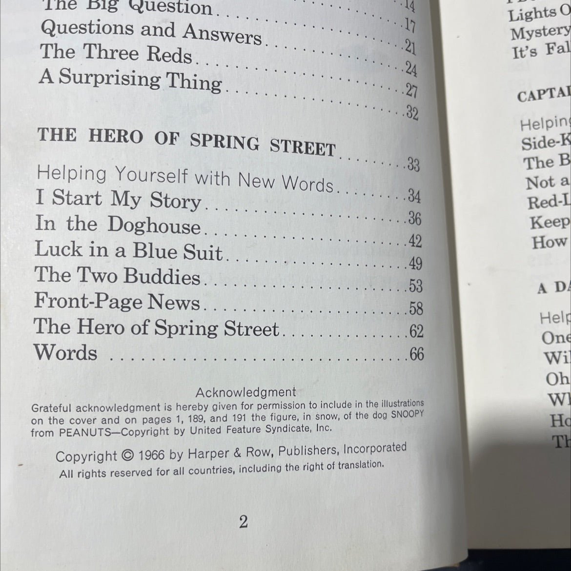 harper & row basic reading program all through the year book, by mabel o'donnell, byron h. van roekel, 1966 Hardcover image 3