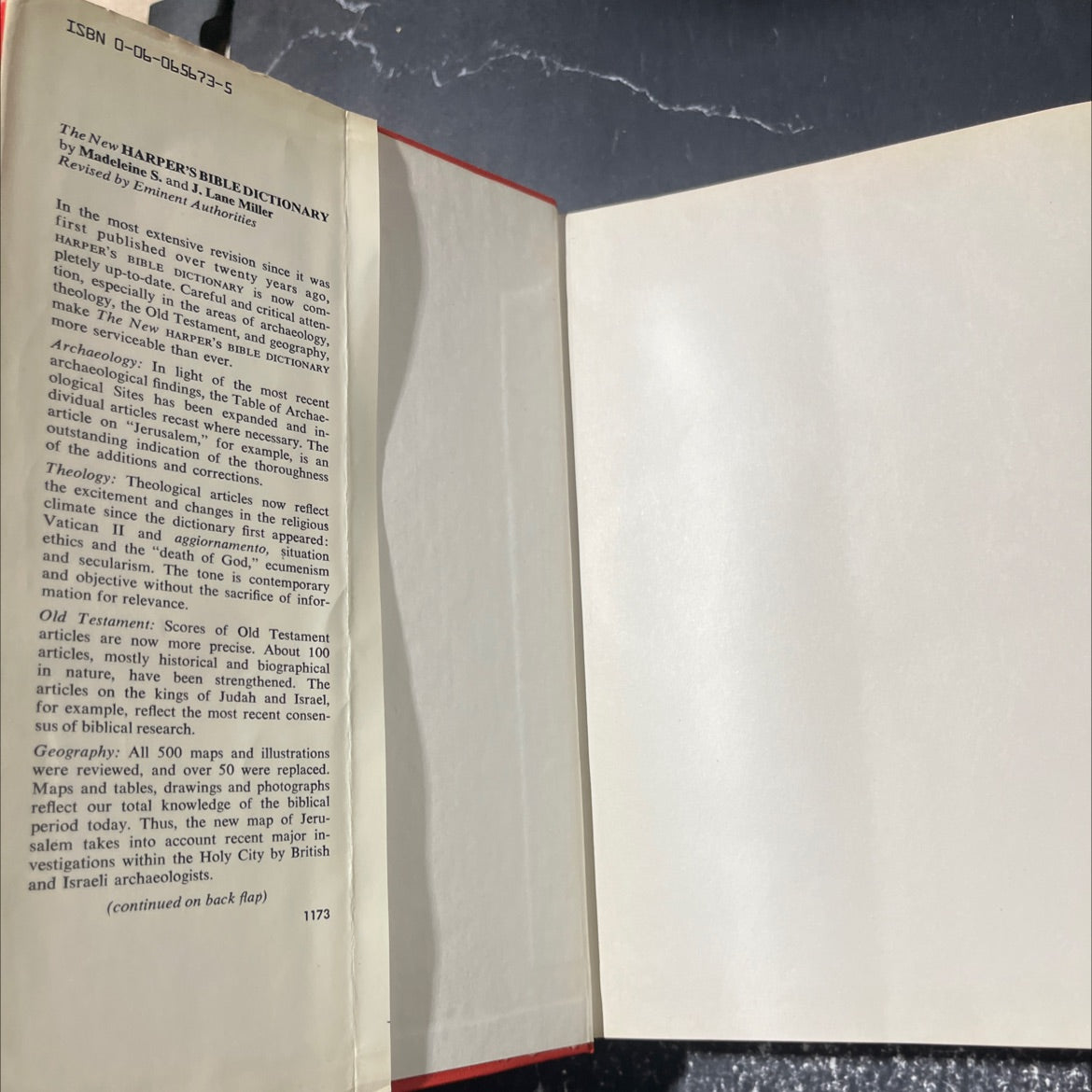 harper's bible dictionary book, by madeleine s. miller, j. lane miller, 1974 Hardcover image 4