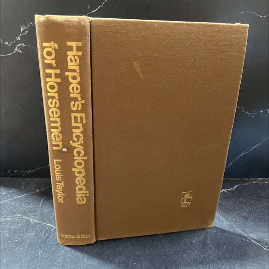 harper's encyclopedia for horsemen the complete book of the horse book, by louis taylor, 1973 Hardcover image 1