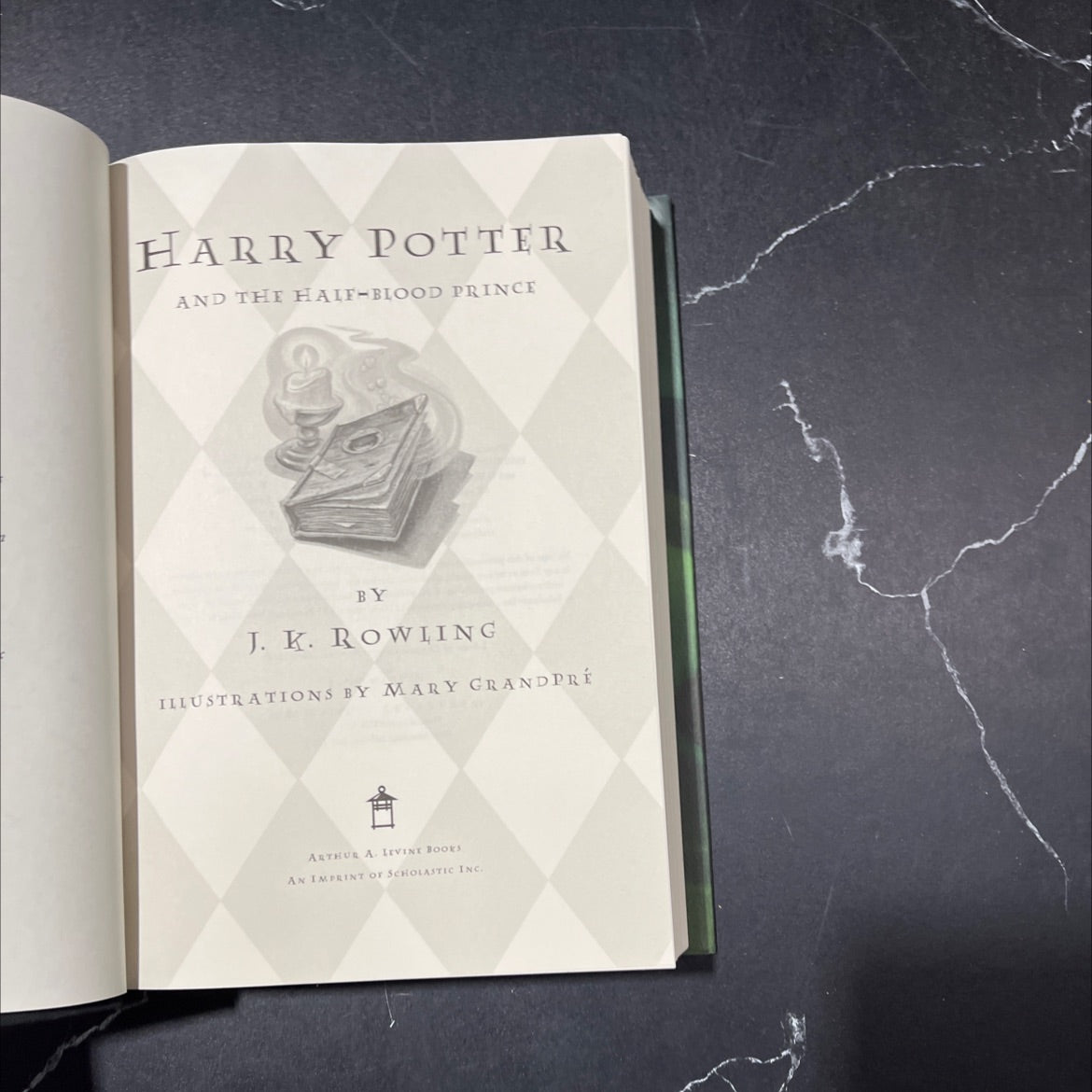 harry potter and the half-blood prince book, by j. k. rowling, 2005 Hardcover image 2