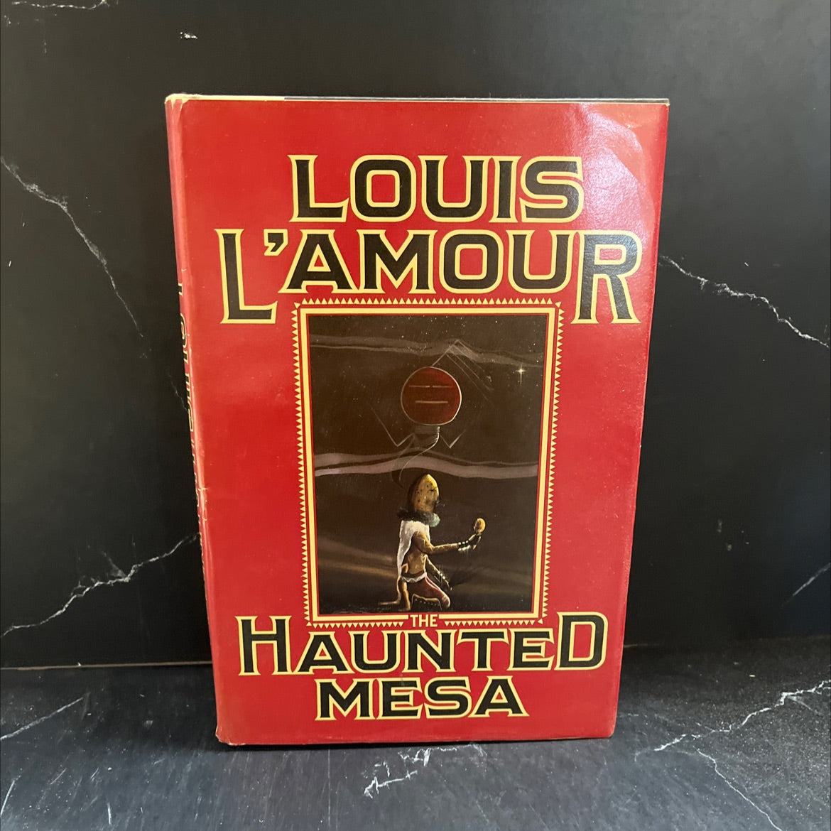 haunted mesa book, by louis l'amour, 1987 Hardcover image 1