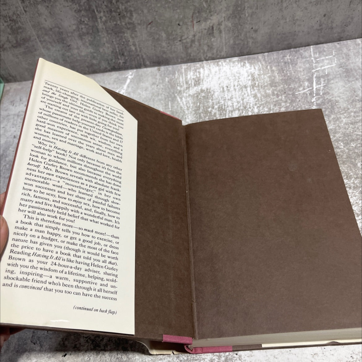 having it -love- success- sex-money... even if you're starting with nothing book, by Helen Gurley Brown, 1982 Hardcover image 4