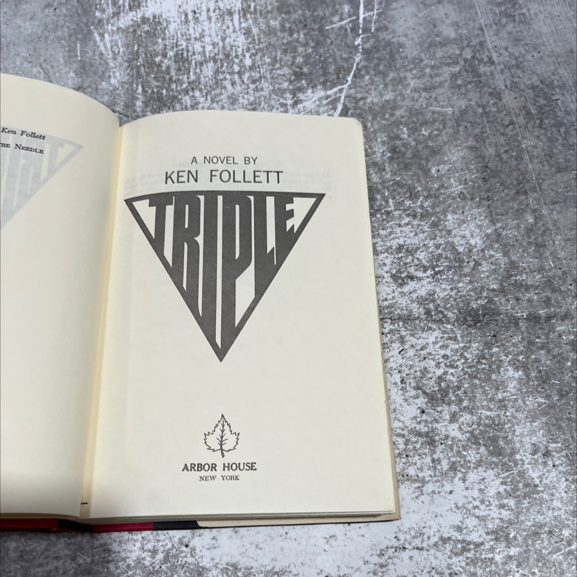 he needle book, by ken follett, 1979 Hardcover image 2