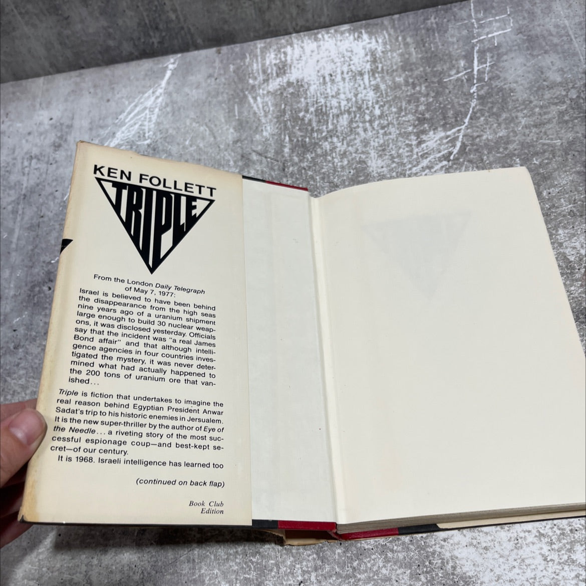 he needle book, by ken follett, 1979 Hardcover image 4