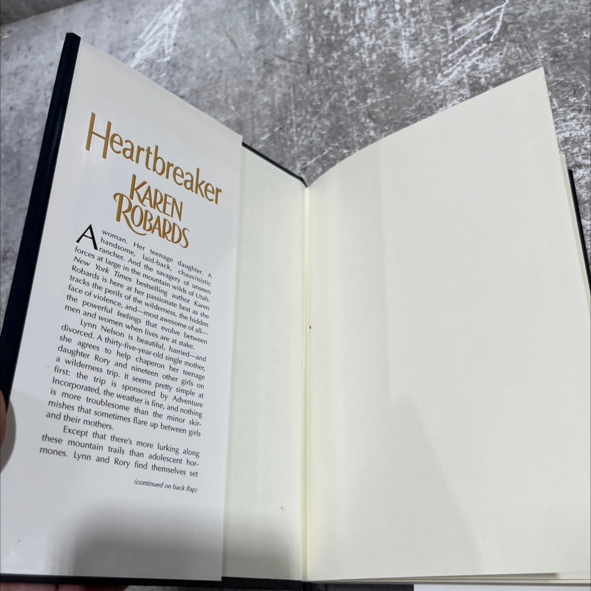 heartbreaker book, by karen robards, 1997 Hardcover image 4