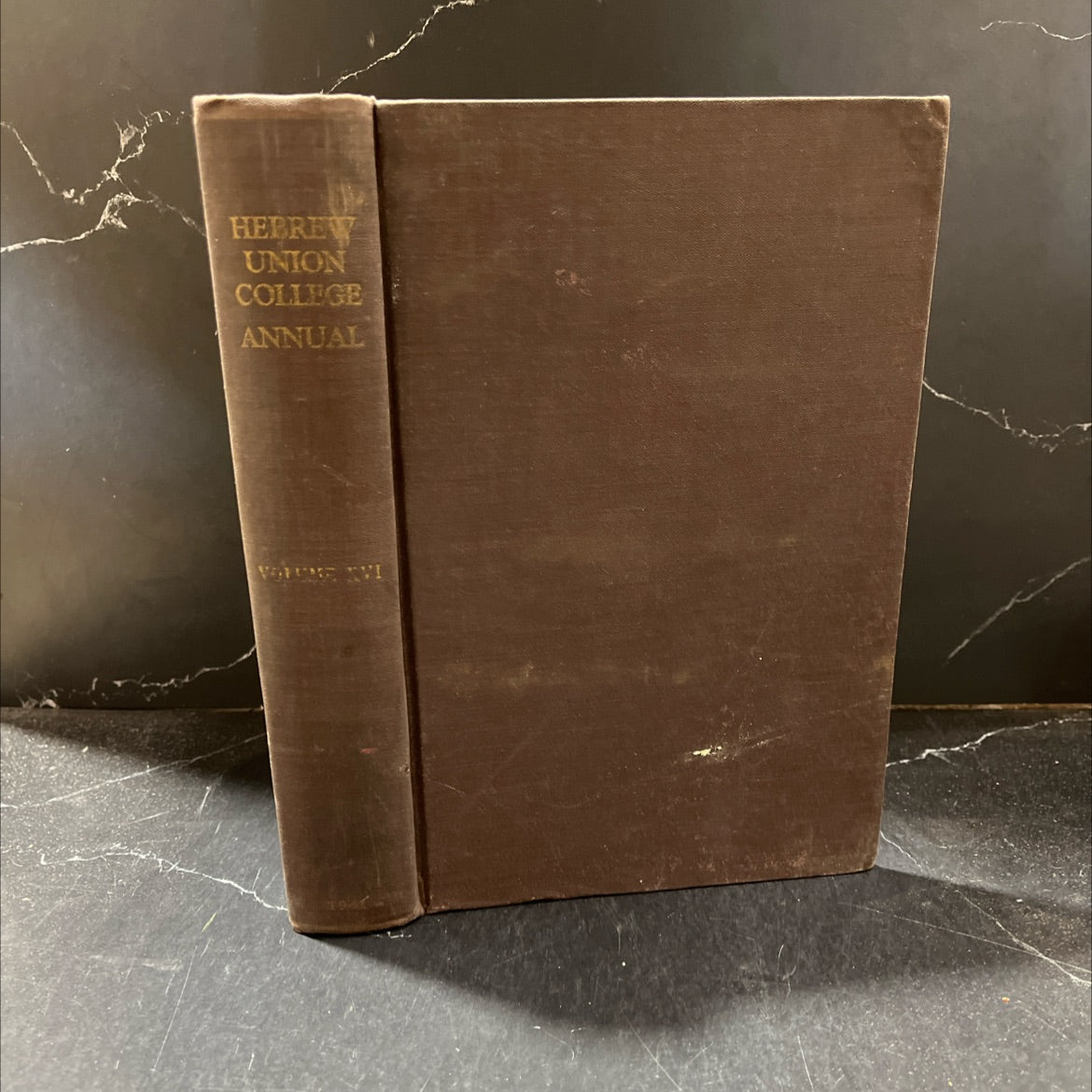 hebrew union college annual book, by various, 1941 Hardcover image 1