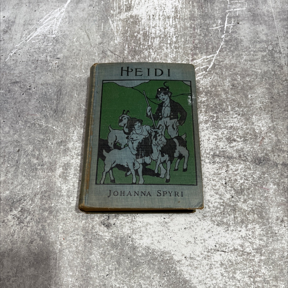 heidi a story for girls book, by johanna spyri, 1901 Hardcover image 1