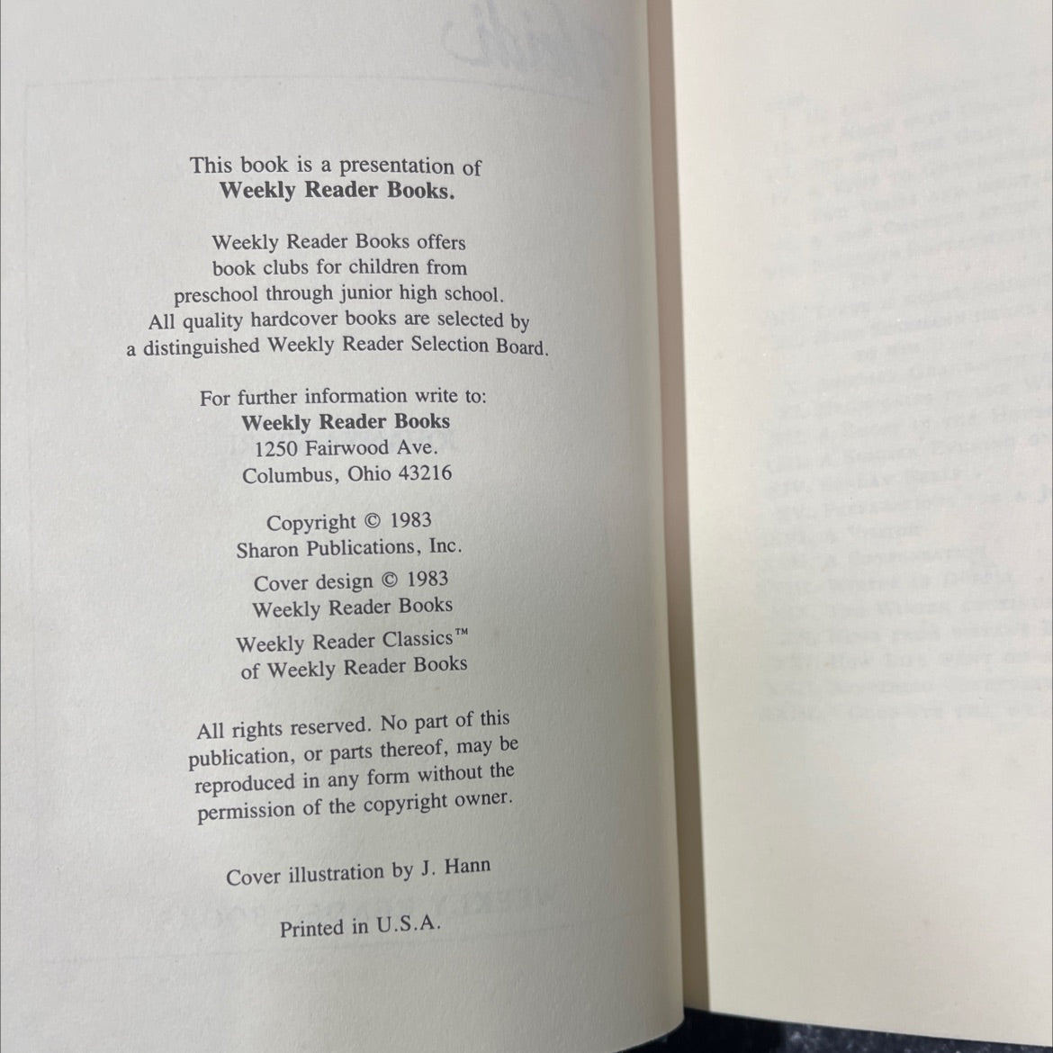 heidi book, by johanna spyri, 1983 Hardcover image 3