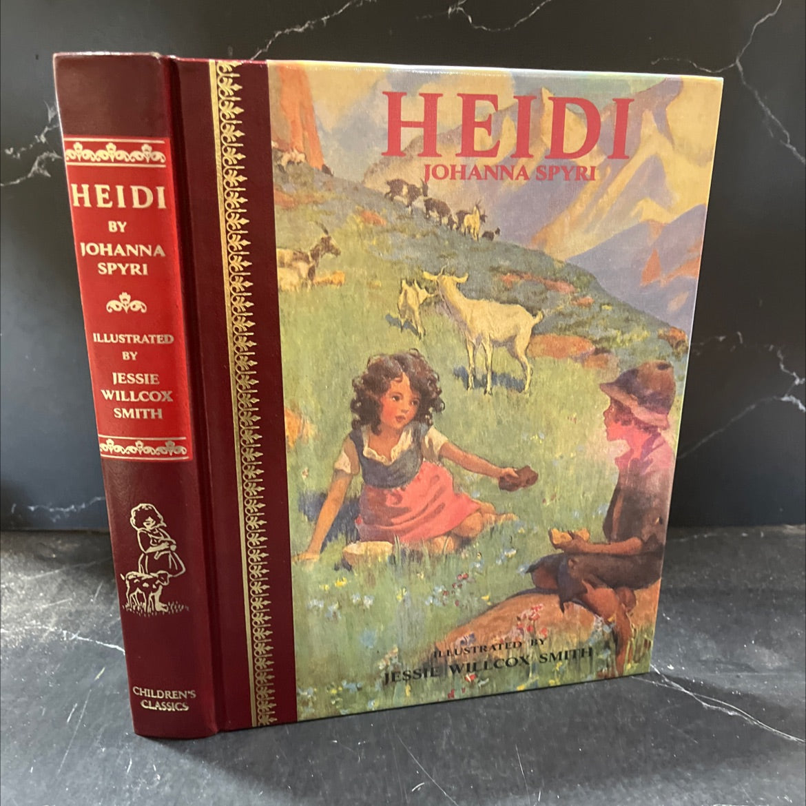 heidi book, by johanna spyri, 1986 Hardcover image 1