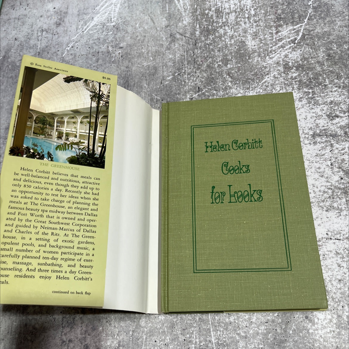 helen corbitt cooks for books an adventure in low-calorie eating book, by helen corbitt, 1970 Hardcover image 4