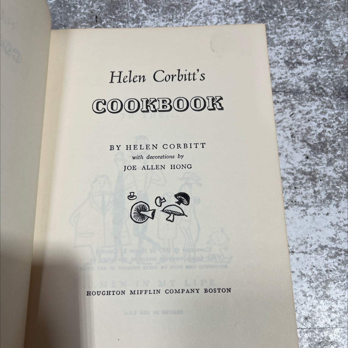helen corbitt's cookbook book, by helen corbitt, 1957 Hardcover image 2
