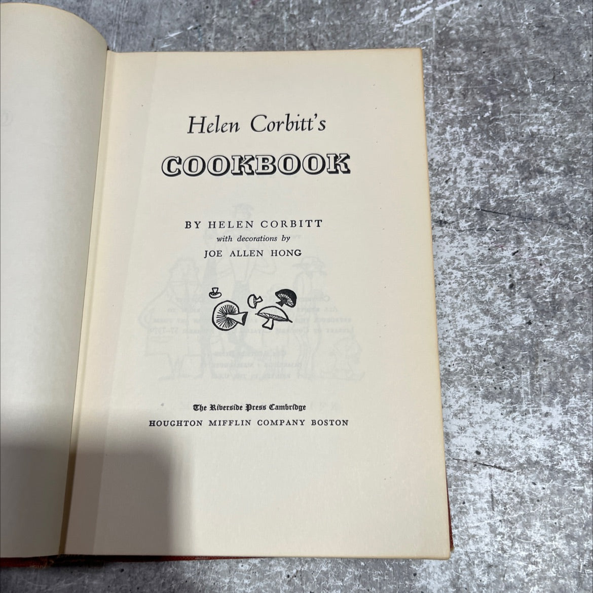 helen corbitt's cookbook book, by helen corbitt, 1957 Hardcover image 2