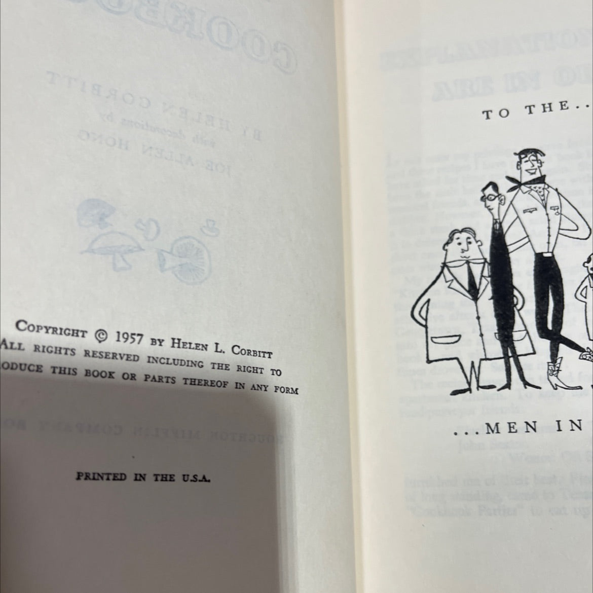 helen corbitt's cookbook book, by helen corbitt, 1957 Hardcover image 3
