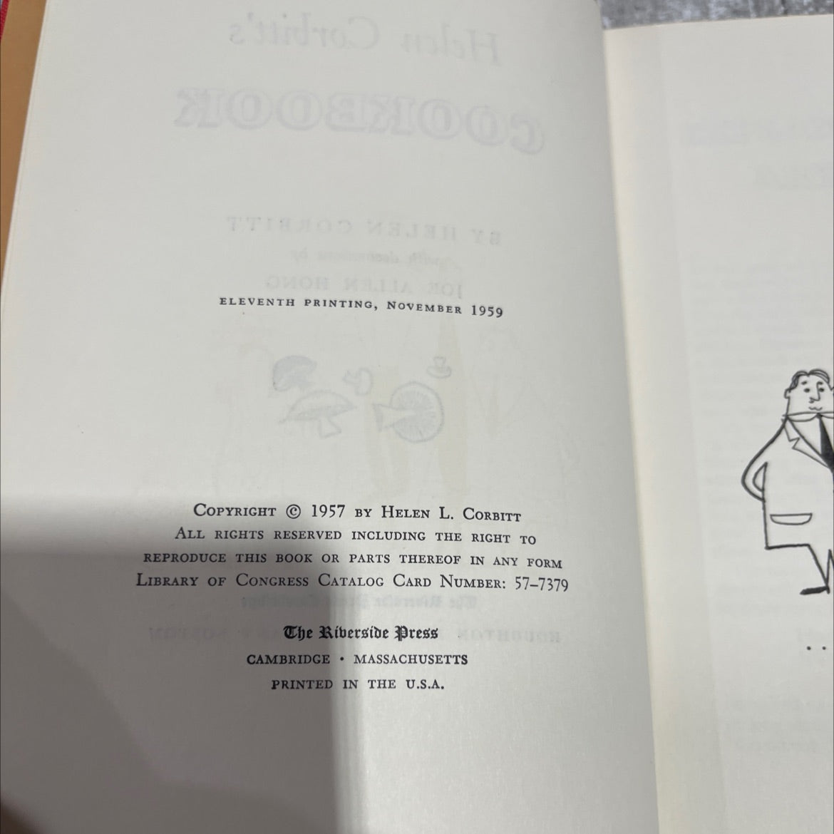 helen corbitt's cookbook book, by helen l. corbitt, 1959 Hardcover image 3
