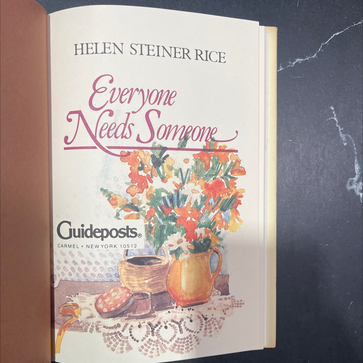 helen steiner rice everyone needs someone book, by helen steiner rice, 1978 Hardcover image 2