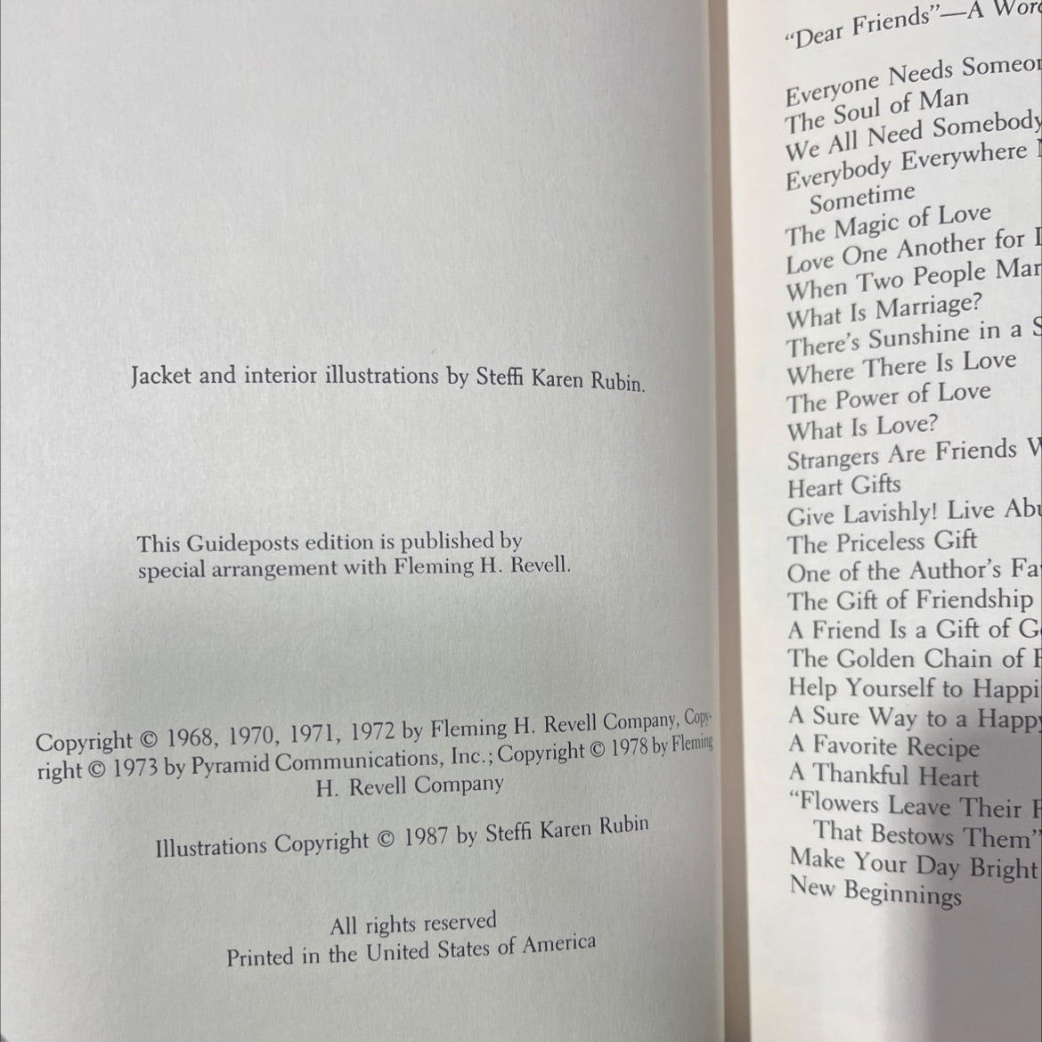 helen steiner rice everyone needs someone book, by helen steiner rice, 1978 Hardcover image 3