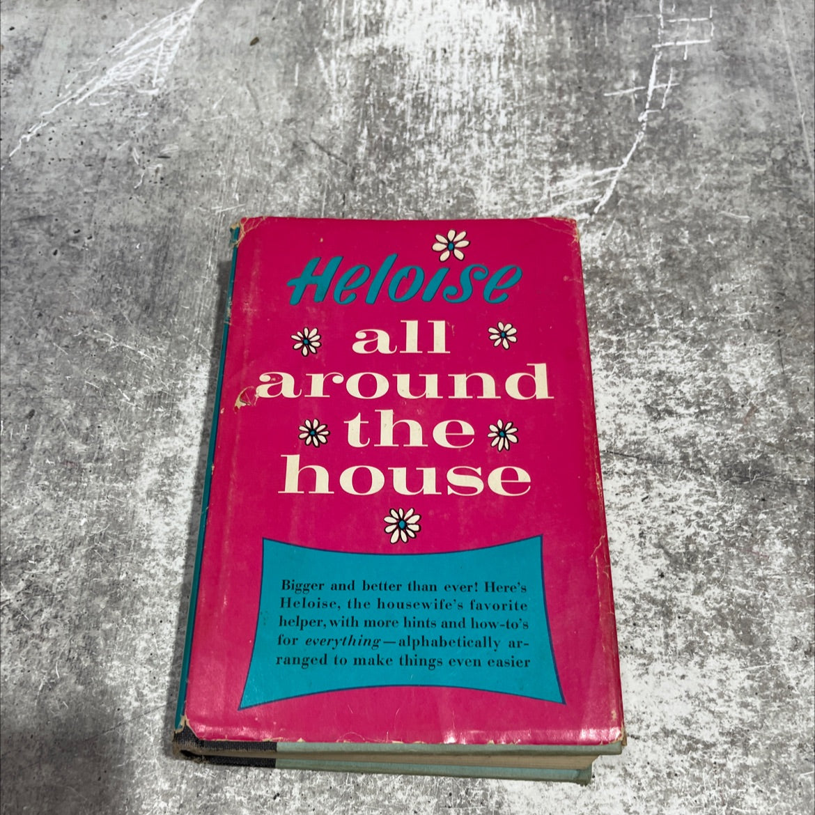 heloise all around the house book, by heloise cruse, 1965 Hardcover image 1