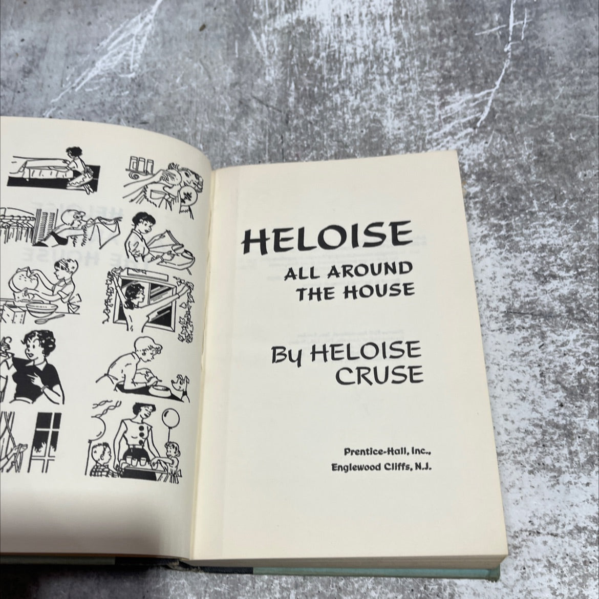 heloise all around the house book, by heloise cruse, 1965 Hardcover image 2