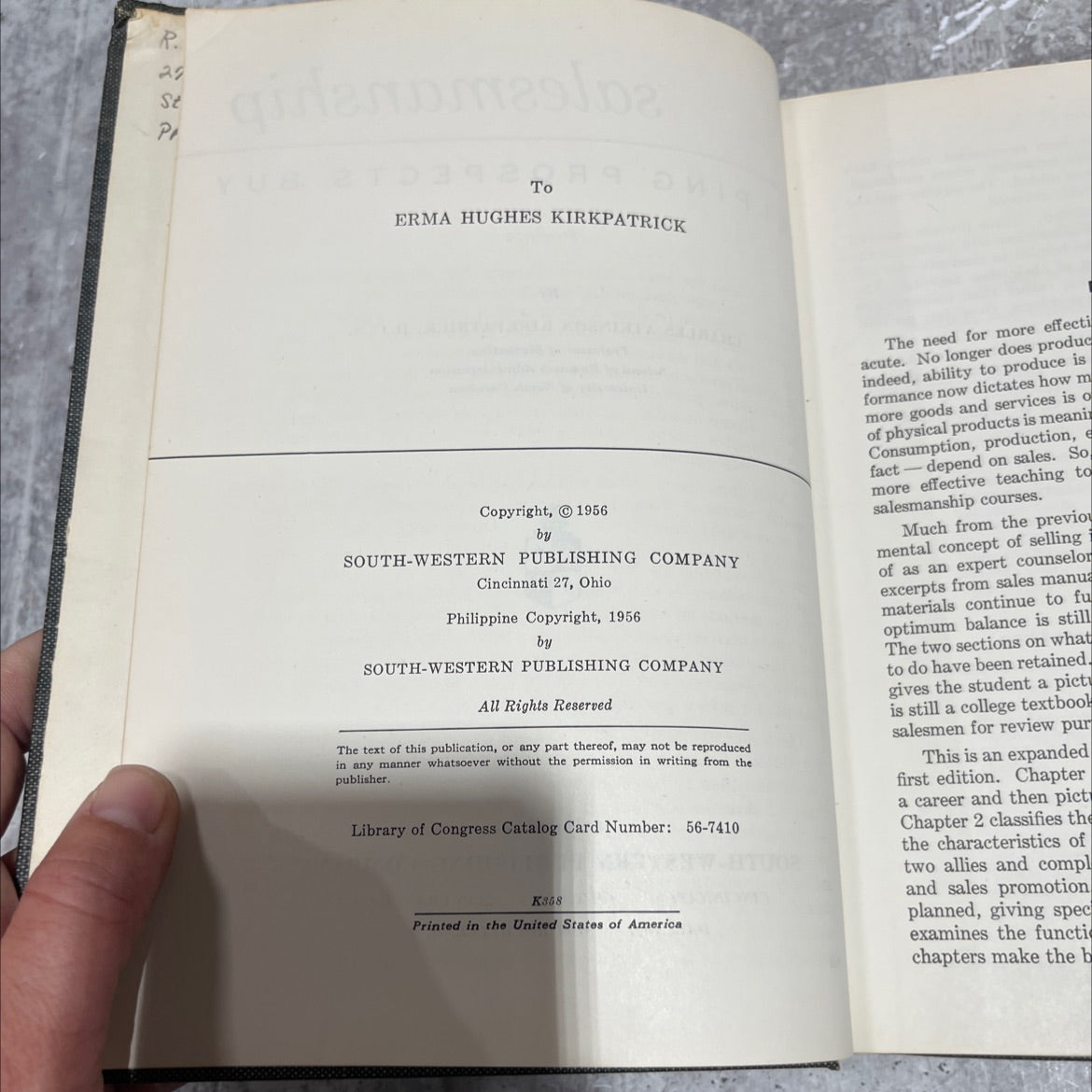 helping prospects buy book, by charles atkinson kirkpatrick, 1956 Hardcover image 3