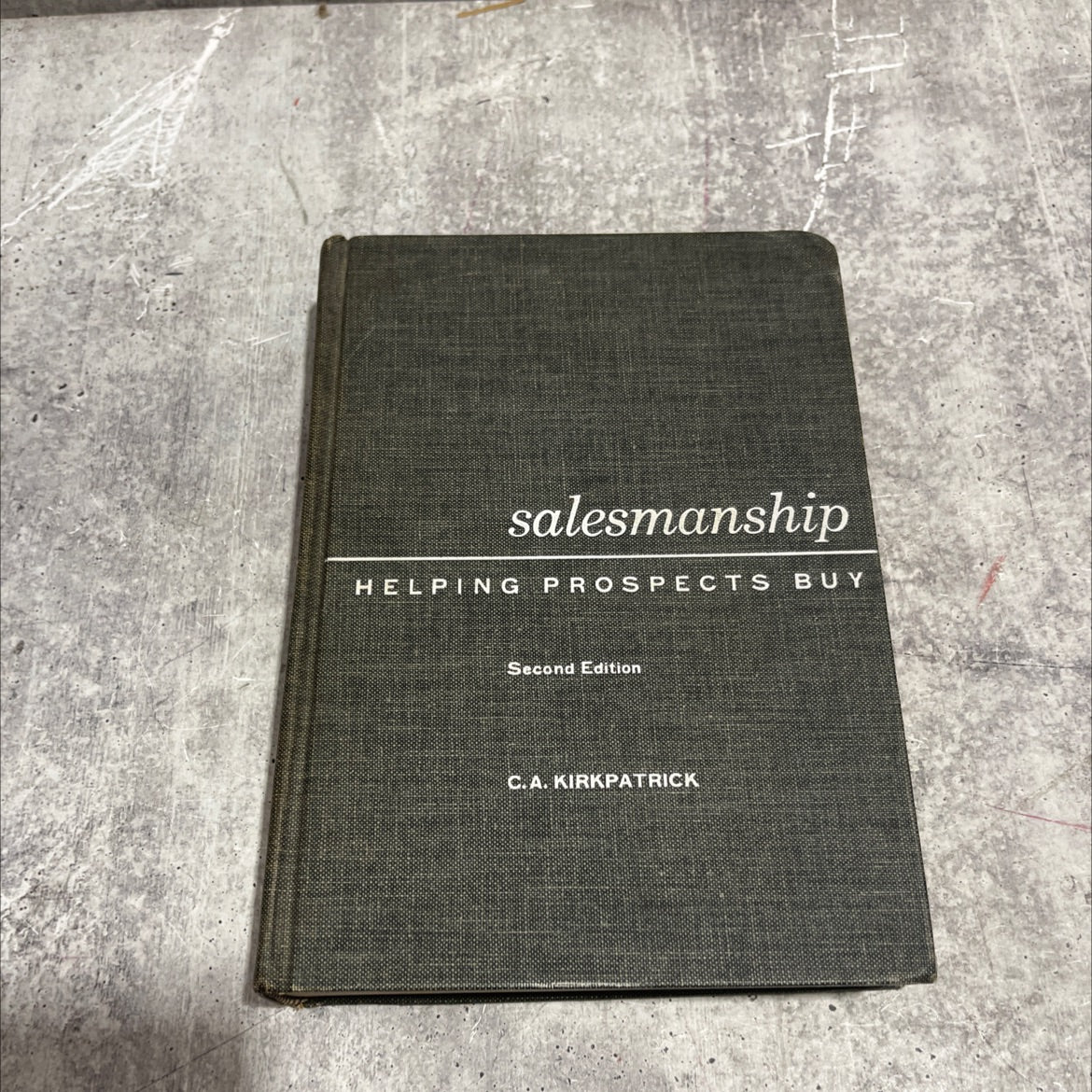 helping prospects buy book, by charles atkinson kirkpatrick, 1956 Hardcover image 1