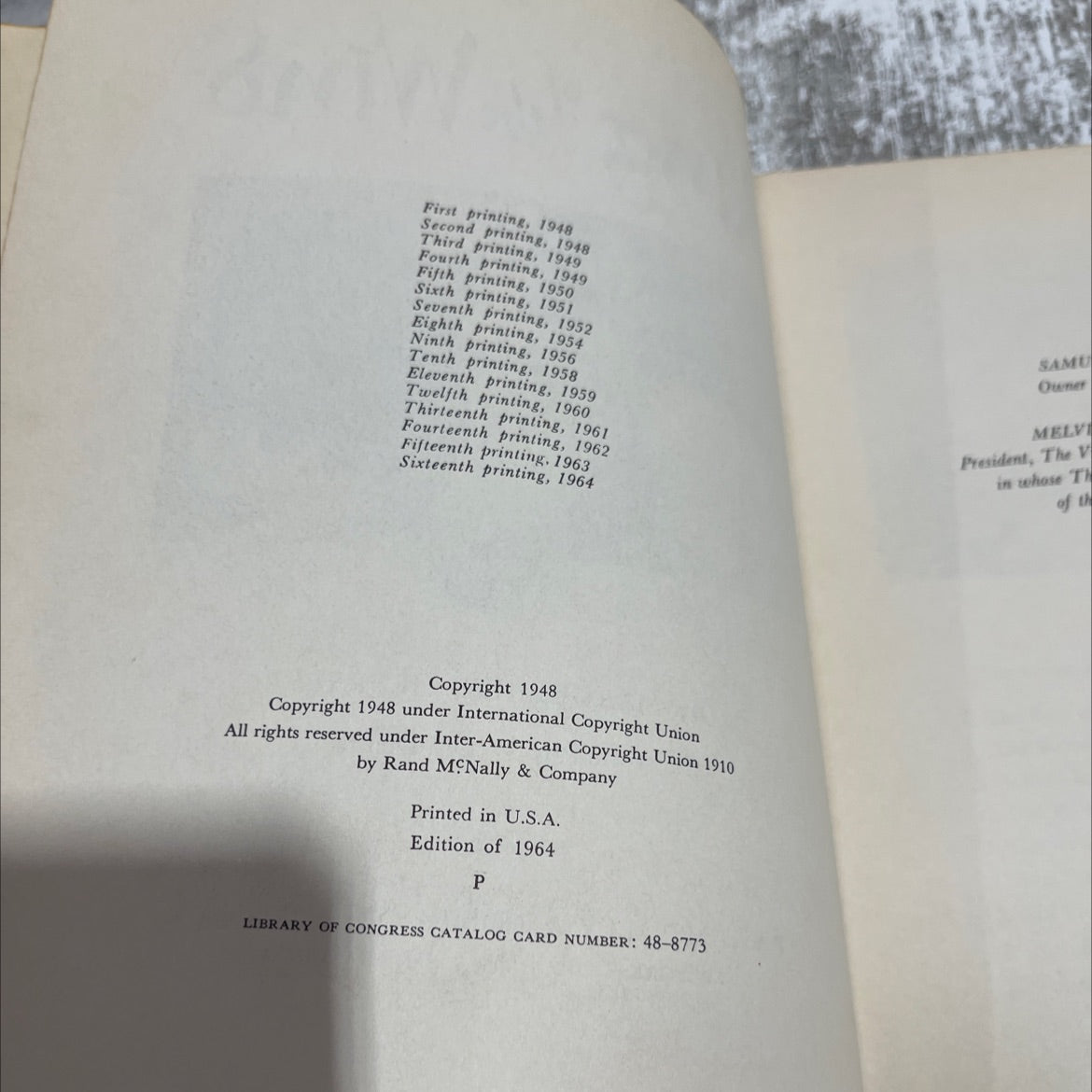 hen king the wind book, by marguerite henry, 1964 Hardcover image 3