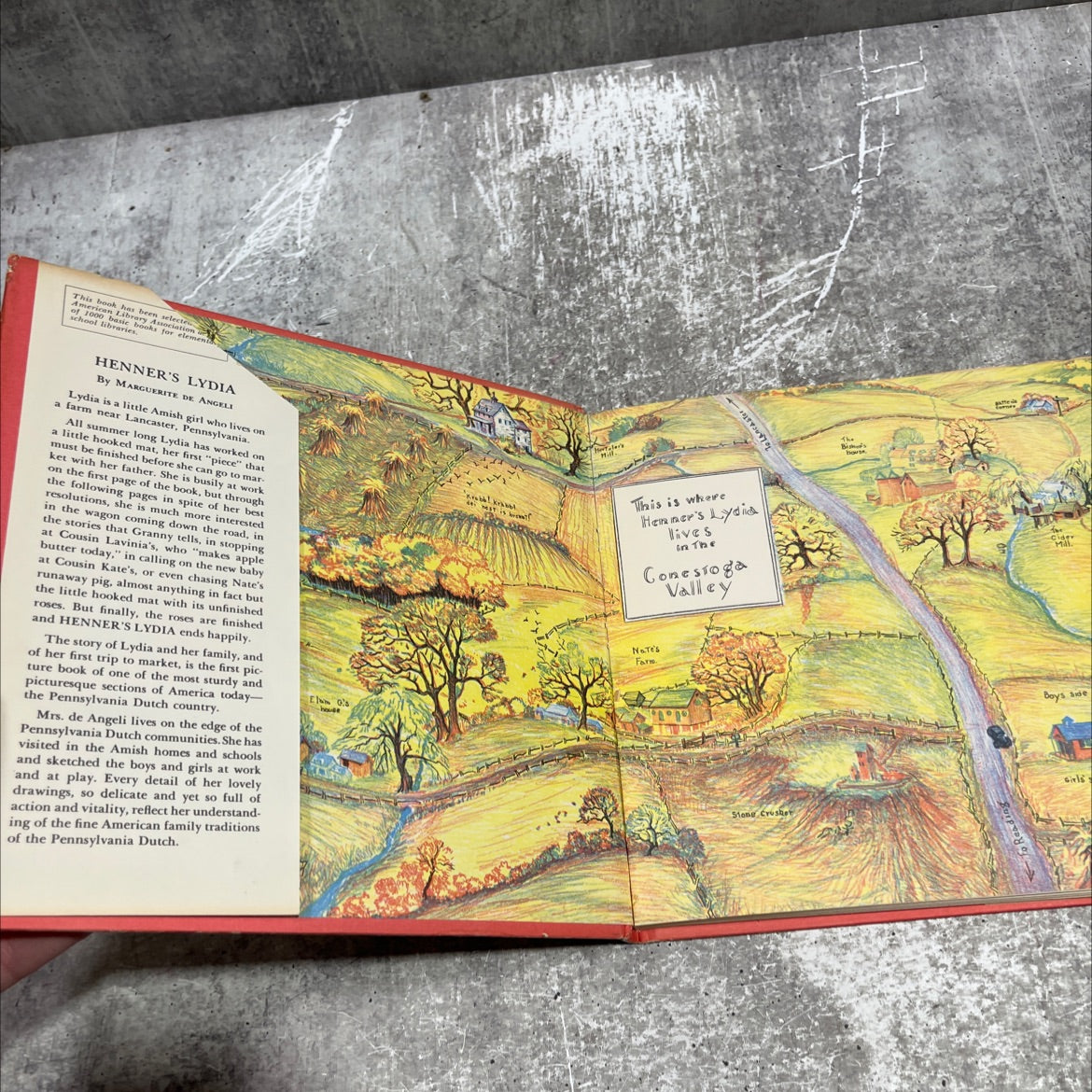 henners lydia book, by marguerite de angeli, 1936 Hardcover image 4