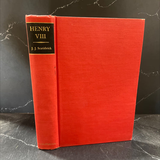 henry viii book, by j. j. scarisbrick, 1968 Hardcover image 1